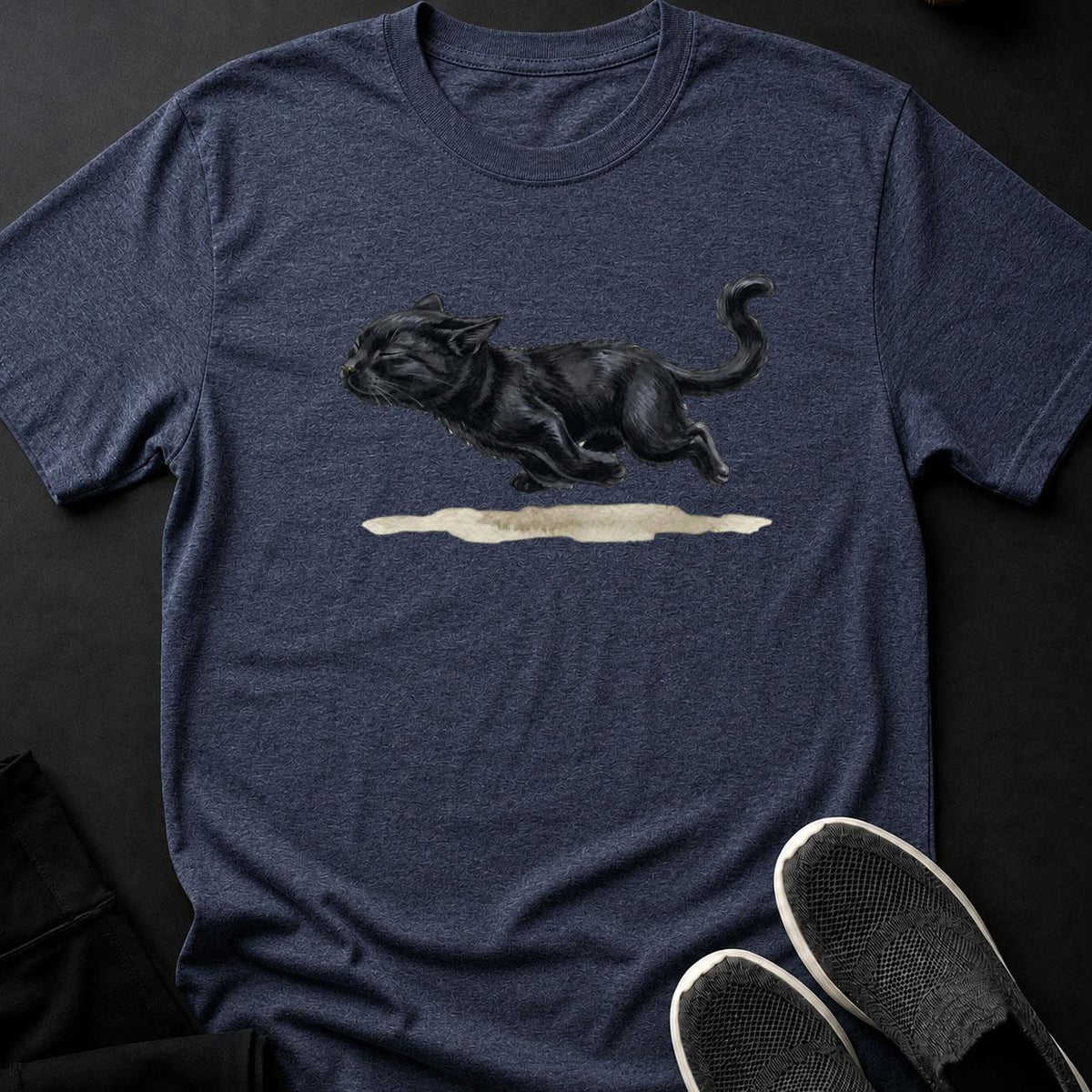 Zoomies Black Cat Shirt