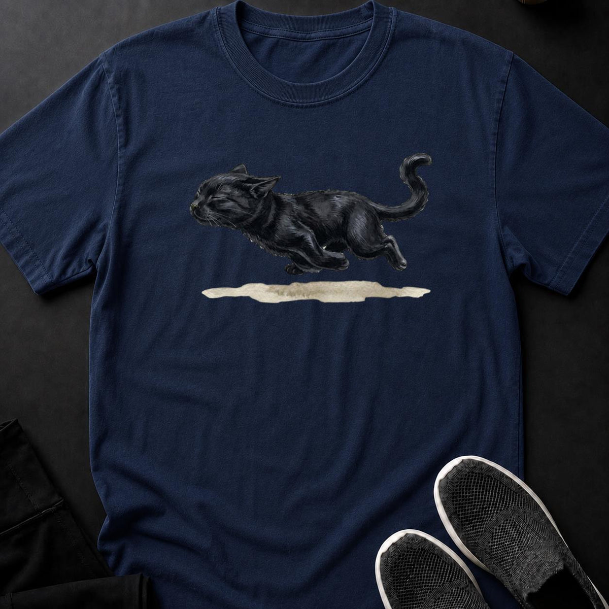 Zoomies Black Cat Shirt
