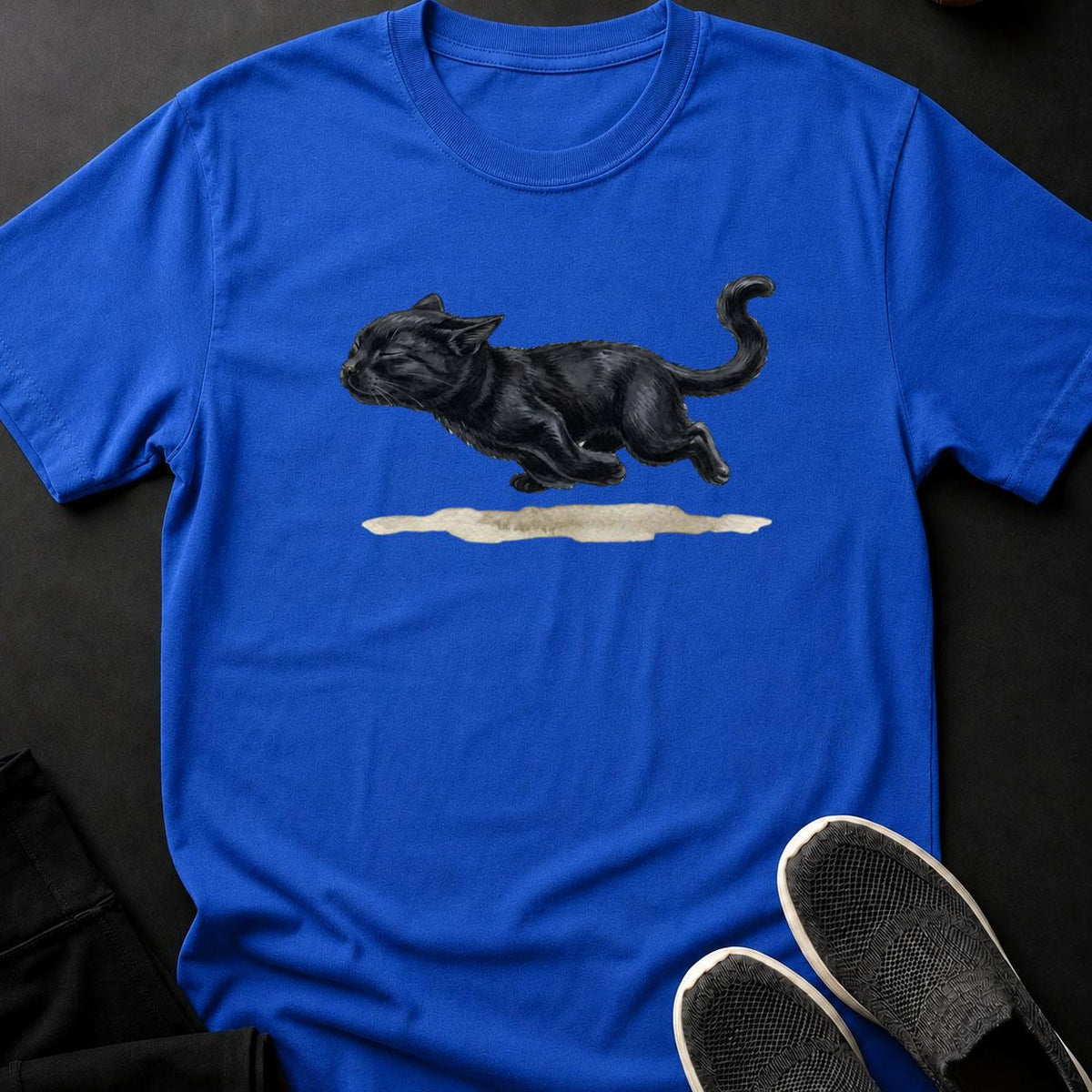 Zoomies Black Cat Shirt