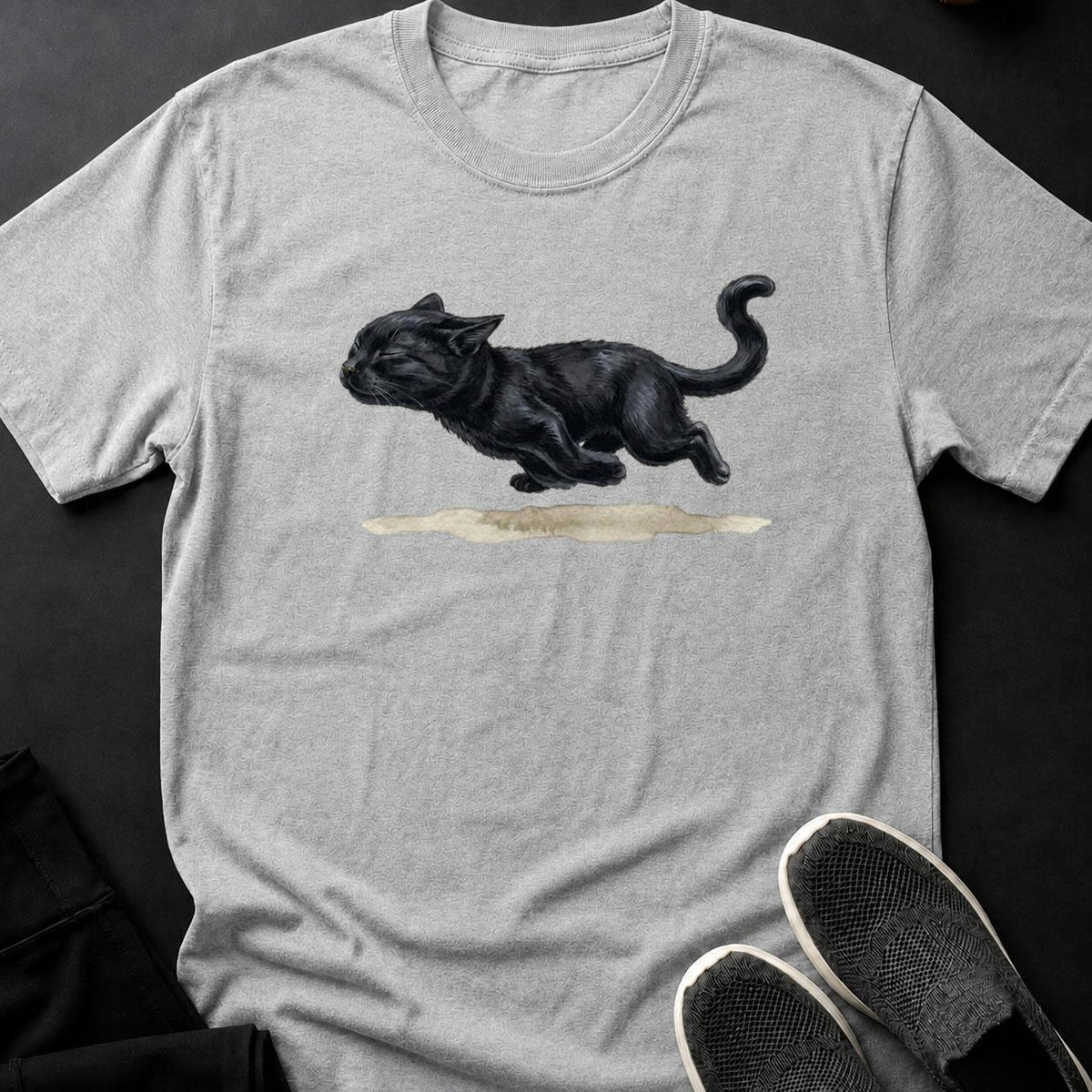 Zoomies Black Cat Shirt