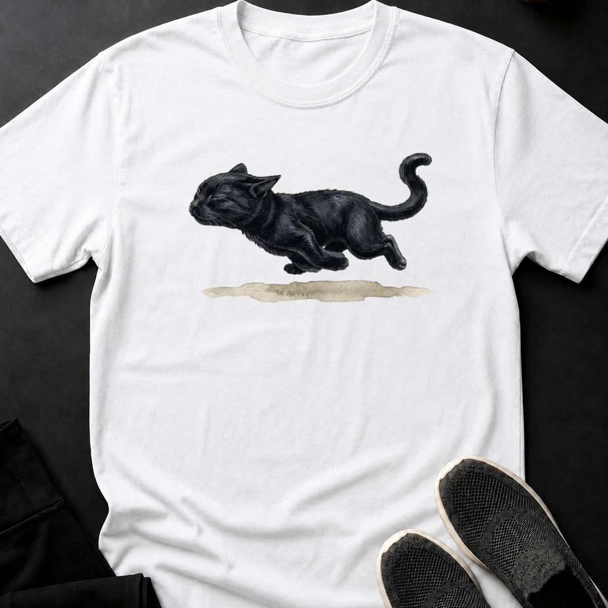 Zoomies Black Cat Shirt